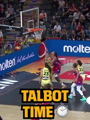 STEPH TALBOT SAID ‘I’LL DO IT MYSELF!’ 😮 The o-board, followed by back-to-back threes to ice the game! Watch every Opals FIBA Women’s World Cup game LIVE and EXCLUSIVE with ESPN on Disney+. #WWC #Opals #Australianopals #fibawomensworldcup #stephtalbot