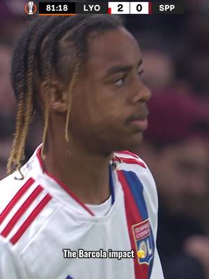Bradley Barcola 🥶 #UEL #EuropaLeague #Liverpool 