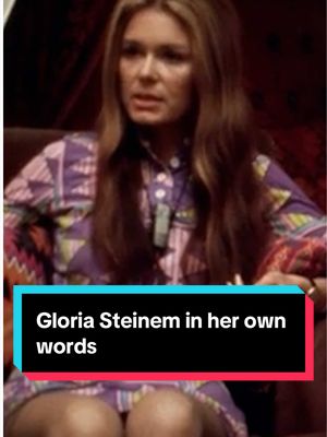 “We are the women that our parents warned us about, and we are proud.” Throughout her life, the late Gloria Steinem called for women’s rights, reproductive freedom, political equality and more. Listen to Steinem over the decades, in her own words. #gloriasteinem #feminism #activism 