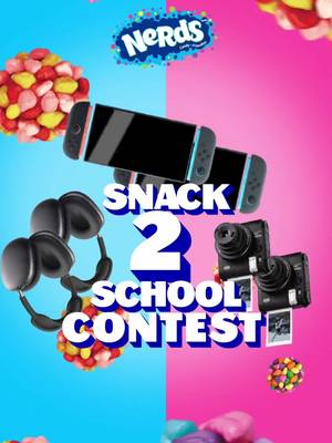 Back to school contest alert! 🔔 Kick off the school year right with Nerds Candy! You and a friend could with a Nintendo Switch 2, a Camera bundle to capture your memories this semester and a matching pair of AirPod Pro Max! How to enter ⬇️: - Follow @NerdsCandy_Canada - Tag a buddy in the comments - Like this post Details: Must be following @nerdscandy_canada at the time of the draw. Must have Canadian student ID, open to those 18+ only. Contest opens September 4, 2026 and closes September 11, 2026 at 11:59 PM EST. Open to Canadian residents only. Winner will be contacted via DM from @nerdscandy_canada. Sponsor: Ferrara Candy Company Alerte concours rentrée scolaire! 🔔 Pars du bon pied cette année avec Nerds Candy! Toi pis un(e) ami(e) pourriez gagner une Nintendo Switch 2, un kit caméra pour capter tes souvenirs de la session, ainsi qu'une paire assortie d'AirPods Pro Max! Comment participer ⬇️ : - Suis @NerdsCandy_Canada - Identifie un(e) ami(e) dans les commentaires - Aime cette publication Détails : Tu dois suivre @nerdscandy_canada au moment du tirage. Une carte étudiante canadienne est requise, réservé aux 18 ans et plus. Le concours débute le 4 septembre 2026 et se termine le 11 septembre 2026 à 23 h 59 HNE. Réservé aux résident(e)s canadien(ne)s. La personne gagnante sera contactée par message privé (DM) de @nerdscandy_canada. Commanditaire : Ferrara Candy Company