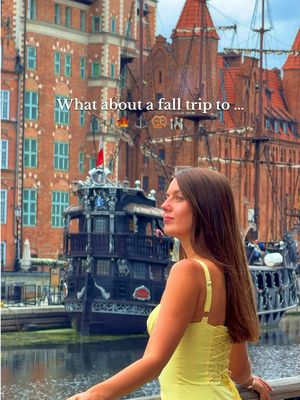 GDAŃSK 🇵🇱 MINI TRAVEL GUIDE ⬇️ | ANZElGE One of Poland’s most beautiful cities and the perfect destination for a weekend getaway. Colourful „gingerbread houses“, beautiful waterfront views and an old town full of history: 📍 Things you shouldn’t miss in Gdańsk: 🏘️ Walk along Długi Targ – the heart of Gdańsk, surrounded by some of the city’s most beautiful historic buildings ⚓ Stroll along the Motława River and take in the views of the colourful waterfront and the iconic medieval crane 🌆 Climb one of the church towers for the best panoramic view over Gdańsk’s colourful rooftops – definitely worth the stairs. You can try either St. Mary’s Church (Bazylika Mariacka) or St. Catherine’s Church (Kościół św. Katarzyny) 🥟 Try some traditional Pierogi - of course it’s a must visit to eat the delicious filled dumplings in Poland! 🥨 Get a traditional Polish pretzel (Obwarzanek) and enjoy it while exploring the colourful streets of the Old Town ☕ Take your time wandering through the smaller streets, stopping at cafes and shops  - the little details that make this city so beautiful And if you have more time, make sure to combine your trip with nearby Sopot and Gdynia – together, they make for the perfect city break along Poland’s Baltic coast 🇵🇱✨ #poland #gdansk #FundacjaTotalizatoraSportowego #europetravel #polandtravel Gdańsk Poland weekend trip, fall getaway, autumn travel ideas in Europe, must visit European cities, most beautiful old town, best places to see in Gdańsk 