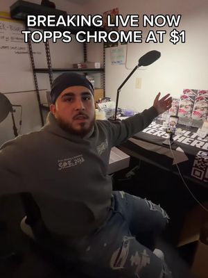 live now at $1 break NOW GO!!! #cardbreaks #sportscard #sportscards #toppschrome 