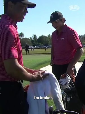 You're not broke anymore, Charlie! The Florida State recruit has signed his first NIL deal with @TaylorMade Golf. #tigerwoods #PGATOUR #golftiktok #nil #sports