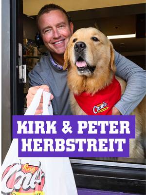 @Kirk Herbstreit and Peter are officially kicking off football season with Todd Graves and Raising Cane III at the Mothership in Baton Rouge!