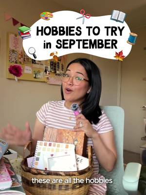 fall hobbies I want to try in September 🍁 
