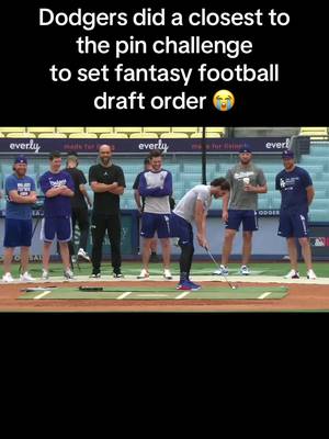 The Dodgers fantasy football league is kinda incredible 🤣 #fantasyfootball #MLB #dodgers 