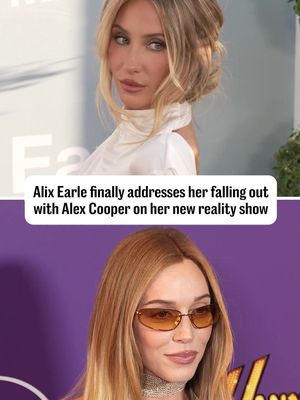 We finally have more updates on Alix vs. Alex!!! In the final episode of her new Netflix reality show 'Earle Meets World,' which aired in full on Friday, Alix Earle shared a glimpse of what was happening behind the scenes after Alex Cooper called her out in a TikTok post on April 13. The 'Earle Meets World' star confessed that she was “scared” of the 'Call Her Daddy' host. Head to the link in our bio for more. 🎥: Getty #alixearle #alexcooper #callherdaddy