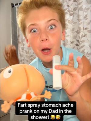 NO WAY!!! 😂😂😂 #fypシ #prank #fartspray #GoliathPartner #fatherandson  @Butt Face 