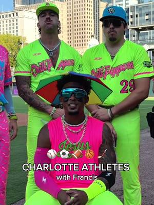 Charlotte, be honest… how’d @francisgrullon_1 do?? 👀 #OHHECKYEAH ‼️  #baseball #cosmicbaseball #funnytiktok #charlotte 