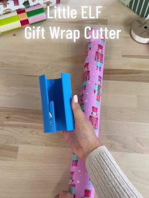 I will never use scissors again ✂️🎉 #giftwrapping #gadget #sharktank #need #holiday 