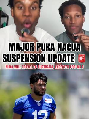 Puka appears trending to play week 1 with no suspension after Sean McVay confirmed that every Rams player will be traveling to Australia #fantasyfootball #fantasyfootballtips #fantasyfootballadvice #pukanacua #matthewstafford 