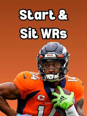 Don’t get Week 1 wrong 🚨 Here are my WR starts & sits 👀 #walterpicks #cowboyswalterpicks #fantasyfootballtips #start #sit 