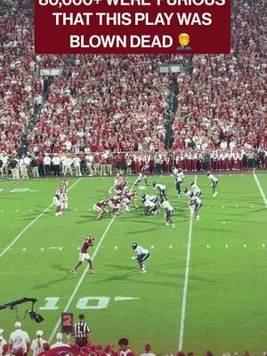 About the only thing that went wrong for the Sooners yesterday, Elijah Thomas was snubbed of a TD late in the 2nd quarter.  • • • • • #OUDNA #BoomerSooner #Sooners #OU #Boomer