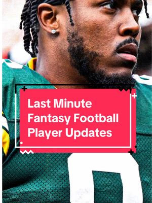 Last minute player updates you need to know before fantasy football drafts #fantasyfootball #fantasyfootballtips #fantasyfootballdraft #nfl 