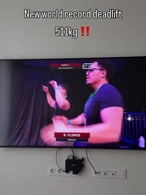 Absolute insanity @TayzonStrongman beats the new world record #deadlift #worldrecord #deadliftworldrecord @Ksenia Sadekova | Fitness 