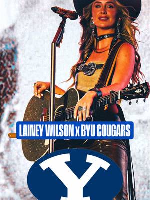 Country singer Lainey Wilson had the whole gameday set cracking up 🤣 • • • #gocougs #byufootball #byu #gocougs🤙 #byumbb