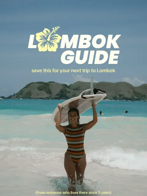 Save this for your next trip to Kuta Lombok 🌺 Some of my favorite adresses for: ★ Best beaches in lombok ★ Favorite cafés  ★ Where to rent good longboards  ★ Shops Get the full Lombok Guide (75+ pages and your Google Maps) Link in bio!  #kutalombok #lombok 