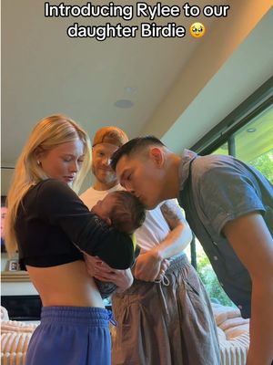 it’s been a year since we told @Rylee Arnold we’re gonna be dads?! #DWTS @Mark Hoying @Dancing with the Stars #DWTS 😭🤍