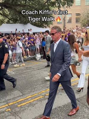 Felt the aura from a mile away 😌  #lsufootball #geauxtigers #lanekiffin #CollegeFootball #gameday 