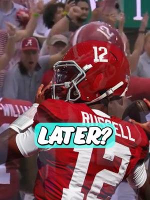 From 3-star to ALABAMA STARTER 🐘🔥 #keelonrussell #alabamafootball #quarterback #rolltide #cfb