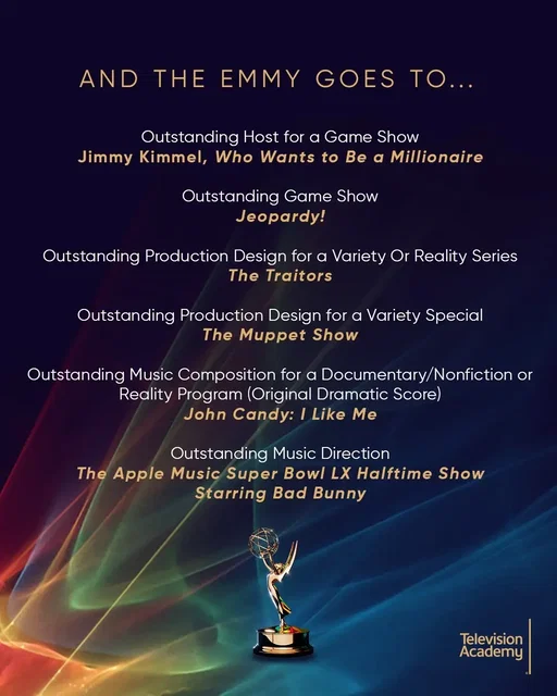 And the #Emmy goes to…⭐️ 