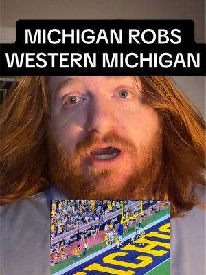 ROBBERY!!! #CollegeFootball #Michigan #WesternMichigan #Football 