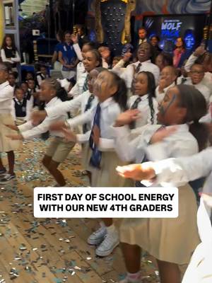 The Class of 2031 put on a SHOW for their first day of school performance. I wanted an encore! Let’s go, 4th grade! —— #RCAFirstDay #ronclarkacademy