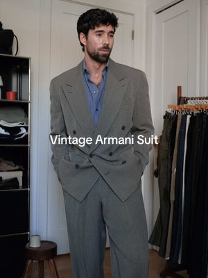 My vintage Giorgio Armani suit