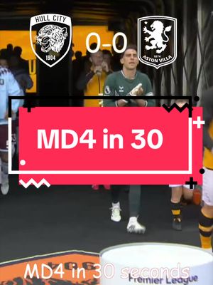 They had chances, we had chances 🤝 #hcafc #PremierLeague #astonvilla 