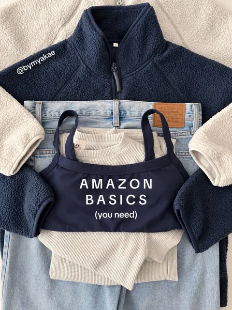 Basically all the fall basics I want to live in right now 🍂🤎 cozy fleeces, good denim, easy activewear + the softest lounge pieces! #amazonfinds #amazonfavorites #amazonfashion #musthaves #fyp 