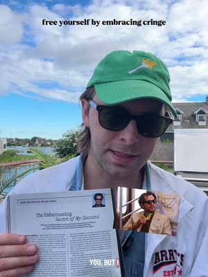 the guy from Subway takes has some excellent advice for getting the life you want by learning to embrace embarassment #advice #cringe #life #essay #growth 