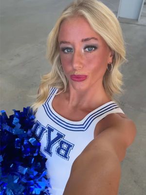 game day transition yayay!!! 💙@byucougarettes #utahprovo #gameday #byufootball #collegedanceteam #transitionsounds 