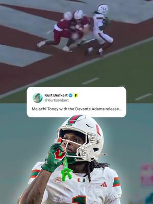 This route was NASTY #live #CFB #Heisman #Malachi #Miami