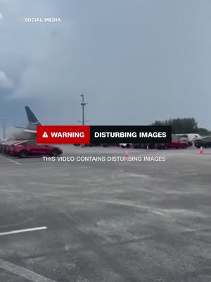 A cargo plane overran the runway while landing at Miami International Airport. Miami Dade Fire Rescue says it crashed into multiple vehicles. Five people have been confirmed deceased.