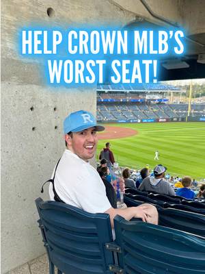 30 ballparks. 30 bad seats. Now you decide which one is the worst. ⚾️ All week long, I’ll be posting matchups in my Instagram Stories and letting you vote your way through the bracket. By the end of the week, we’ll crown the single worst seat in Major League Baseball. Plus whichever seat wins… I’m going back in 2027 and watching a full game from it! Check my Stories every day and choose wisely. #MLB #baseball #ballpark #cheapseat 
