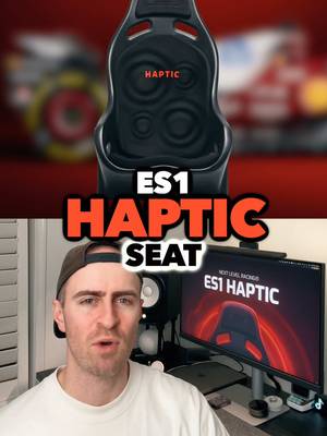 Next Level Racing ES1 HAPTIC seat. @NextLevelRacing | Sim Racing #simracing #nextlevelracing #es1haptic #Tech #gaming 