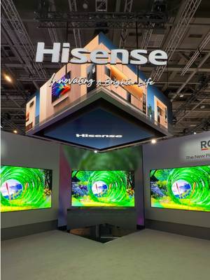 I walked the Hisense booth at IFA in Berlin and spent the whole time redecorating my apartment in my head. The laundry tower is the one I keep thinking about. Which one would you want at home first? #Hisense #InnovatingABrighterLife #IFA #100InchTVGlobalNo1 #RGBMiniLED @Hisense
