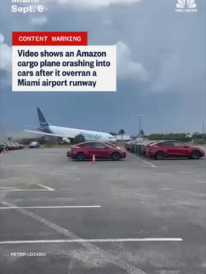 Five people are dead and at least five others were injured after an Amazon-branded cargo plane crashed just outside Miami International Airport.