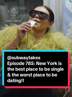 Episode 785: New York is the best place to be single and the worst place to be in a relationship!! Feat. @Tiff Baira and @Dove Beauty & Personal Care  #podcast #subwaytakes #interview #dovepartner #ad 