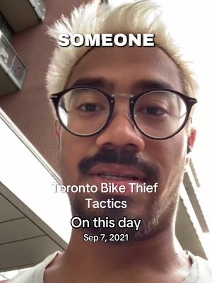 How Toronto bike thieves take your bike #fy #toronto #biketok #onthisday 