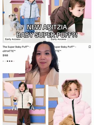 Aritzia just launched BABY SUPER PUFFS and I’m obsessed!! Comes in 18 months, 24 months and 3T #greenscreen #aritzia #superpuff @Aritzia 