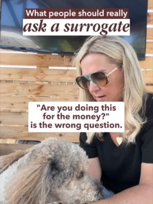 “Are you doing this for the money?” It’s one of the questions surrogates get asked constantly. And honestly, it’s the wrong question. Financial instability can actually disqualify someone from becoming a surrogate, because the goal is to make sure money is never the reason she says yes. A better question? What made you want to do this for someone else? That answer is usually much more personal. And almost always, it has nothing to do with a number. Compensation is real, and no surrogate should ever feel embarrassed to talk about it. But it’s rarely the reason she opens the application in the first place. Comment “roots” for the question that actually matters. #surrogacy #surrogate #gestationalcarrier #becomeasurrogate #surrogatelife #surrogatemother #surrogatejourney #surrogacyjourney #surrogatecompensation