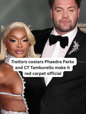 Phaedra Parks got her "castle daddy" after all. 😍 The 'Real Housewives of Atlanta' icon and 'The Challenge’ legend Chris "CT" Tamburello, costars on 'The Traitors' season 2, made their relationship official on the Creative Arts Emmys red carpet over the weekend. #Emmys #Emmys2026