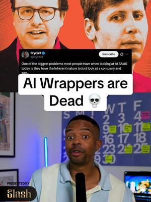 The worst take in venture capital / startups:  Ai wrappers are dead. 😵 