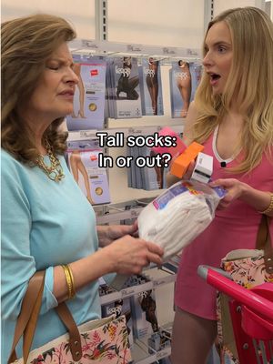 Are you Team Tall or Team Ankle? 🧦 @target @Hanes #southernmom #shopping #moms #oldestdaughter #target 