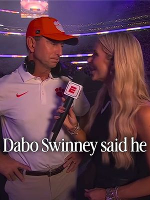 Dabo Swinney has joined the retirement home.  #CollegeFootball #clemsontigers #cfb 