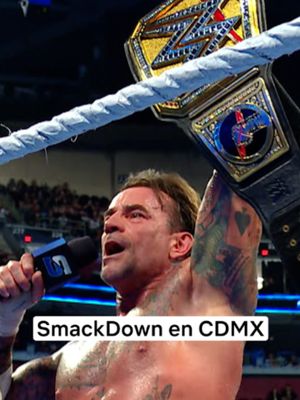 ¡SMACKDOWN EN MÉXICO SERÁ UNA LOCURA! 🔥🤩 ¿Quién saldrá victorioso y victoriosa?   11 de septiembre | 6PM | Smackdown EN VIVO desde Ciudad de México. Solo en Netflix. #WWEenNetflix #smackdown ##NetflixDeportes #CMPunk