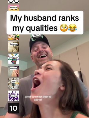 He’s lucky ‘looks’ didn’t come last like gravy did or we would’ve had some problems 😂 #tayandalex #Relationship #marriage #rankingfilter #marriagehumor 