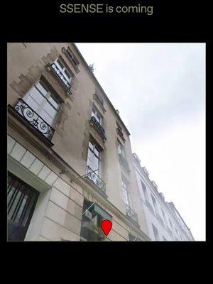 SSENSE is coming. Can you guess where this is?