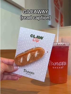 9/10 ONLY!! get a FREE claw clip with the in-café purchase of an Energy Refresher or Fresca 🍒🥖🍓 #clawclip #hairtok     Valid 9/10 only for cashier orders at participating US cafes. Limit 1/person. While supplies last. Restr. apply. Full terms: panerabread.com/deal